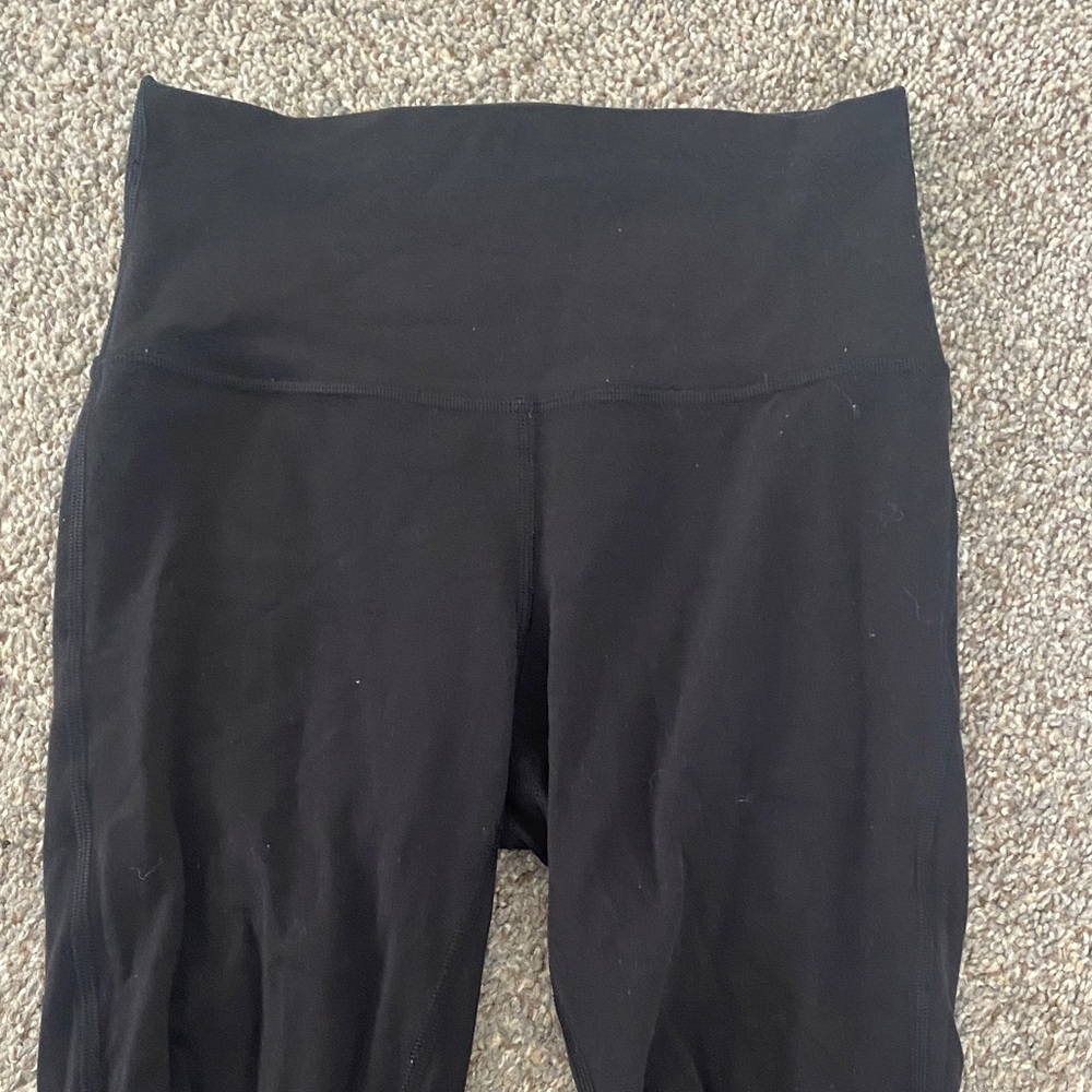 Black High-Waisted Leggings